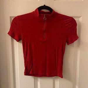 Hollister red top